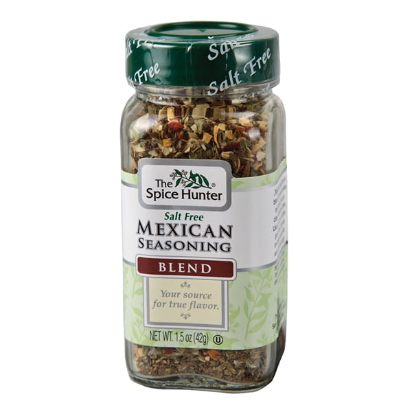 The Spice Hunter Salt Free Mexican Seasoning Blend 1.5 oz Jars Pack