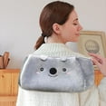 thumbnail image 5 of Hot Water Bottle Bag Rubber or Warm Plush Pouch Waist Cover Belt with Cover Portable Hand Warmer Home Warming Product, 5 of 7