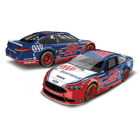 Joey Logano Action Racing 2018 #22 AAA Insurance 1:64 Regular Paint Die-Cast Ford Fusion - No