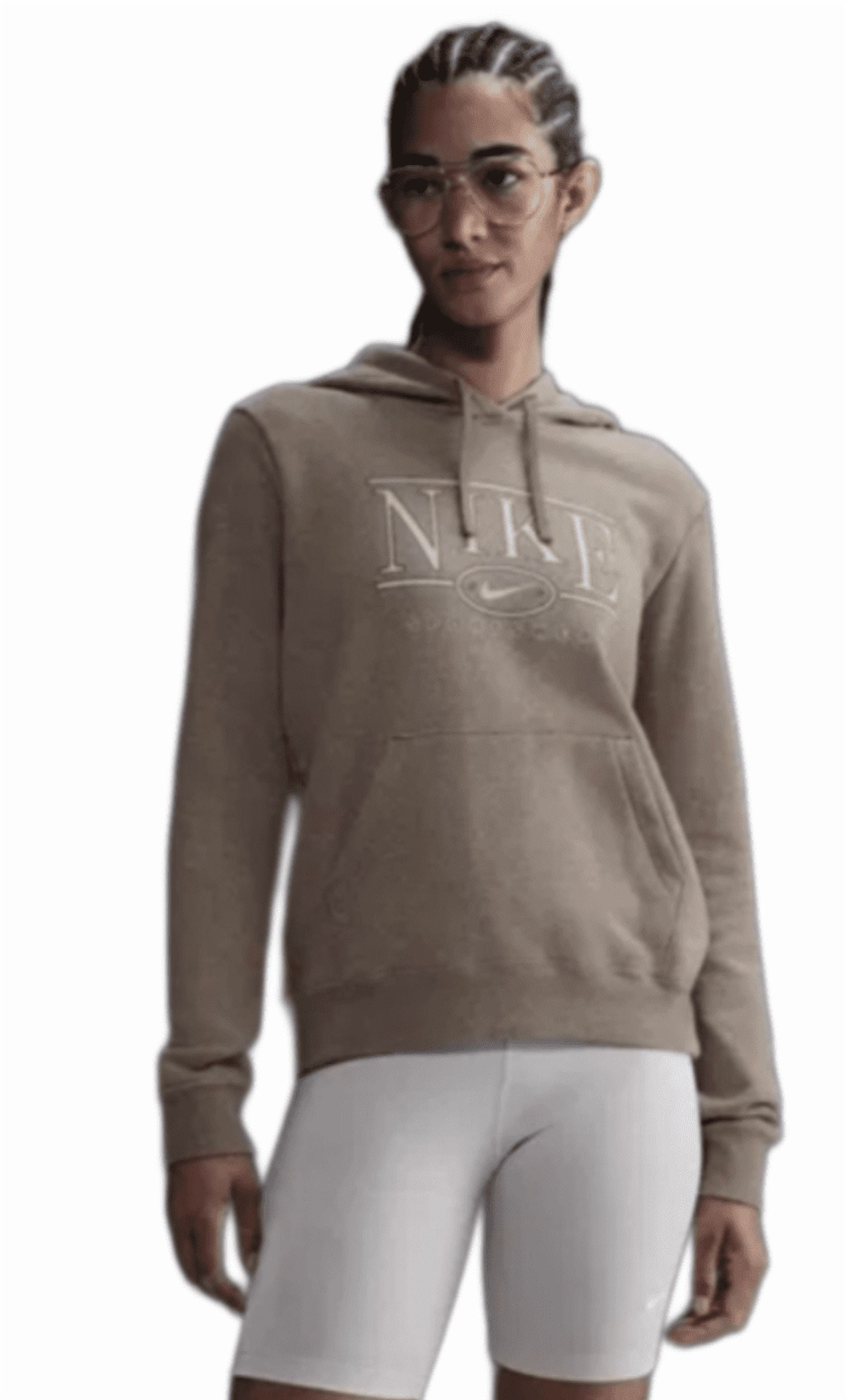 nike sportswear club pullover french terry hoodie