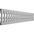 thumbnail image 3 of Ekena Millwork 42"H x 15'L Fiberthane Arcadian Unassembled Balustrade Railing Kit, Style A (7 3/8" On-Center Spacing to Pass 4" Sphere Code), 3 of 6