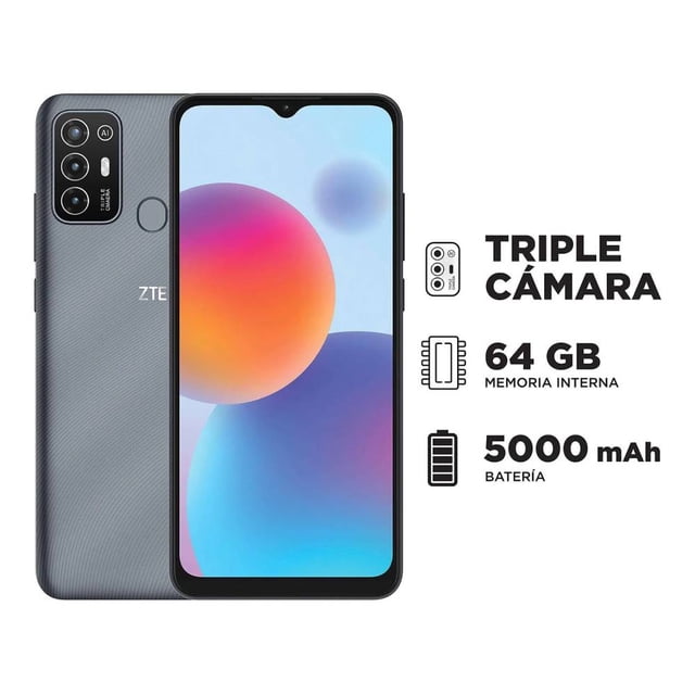 ZTE Blade A52 64GB Gris 2GB RAM SMARTPHONE
