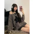 thumbnail image 3 of Y2K Emo Vintage Women Korean Streetwear Subculture Acubi Star T Shirts Aesthetic Gothic Grunge Tshirt Tops 2000s Alt Clothes, 3 of 13