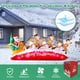 thumbnail image 3 of Trineo inflable navideño Danxilu de Papá Noel con 3 renos de 3 m, 3 of 6