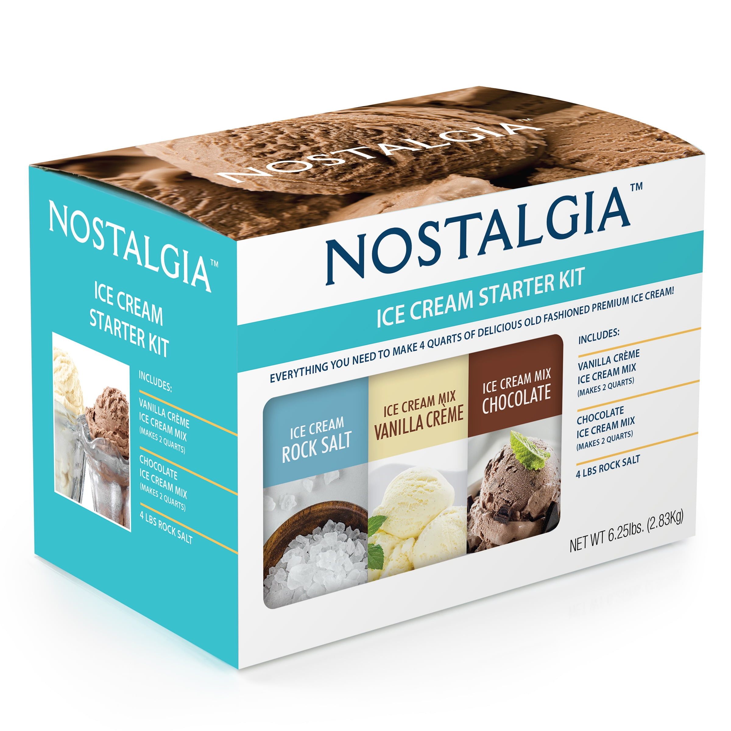 Nostalgia ISK3 Premium Ice Cream Starter Kit
