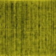 thumbnail image 1 of Ahgly Company Indoor Square Abstract Yellow Contemporary Area Rugs, 4' Square, 1 of 4