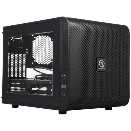 Thermaltake Core V21 Black Extreme Micro ATX Cube Chassis (Best Micro Atx Cube Case)