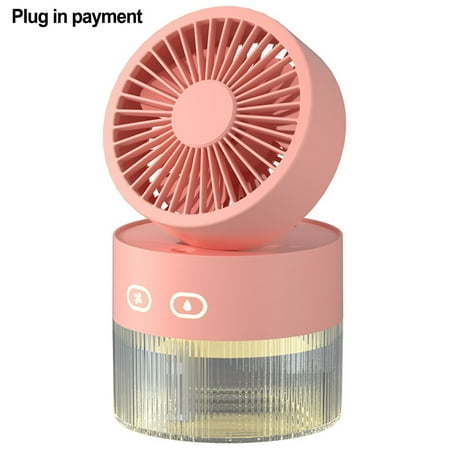 

Goodhd Fan usb small fan desktop fan can be folded spray humidification cold wind