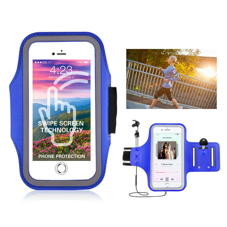 TSV Phone Armband Sleeve Running Sporting Arm Band Strap Holder Pouch Case Gifts for Exercise Workout, Fit for iPhone X Xs Xs Max Xr 8 7 Plus, Galaxy   S10/S9/S8 Plus, Note 9/8, For Women &