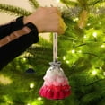 thumbnail image 5 of Adorno Navideño de Peluche de Punto con Estrella En La Punta | Tejido Suave | Decoración Festiva con Lazo para Colgar | Ideal para Árboles de Navidad, Coronas y Decoraciones de Temporada, 5 of 5