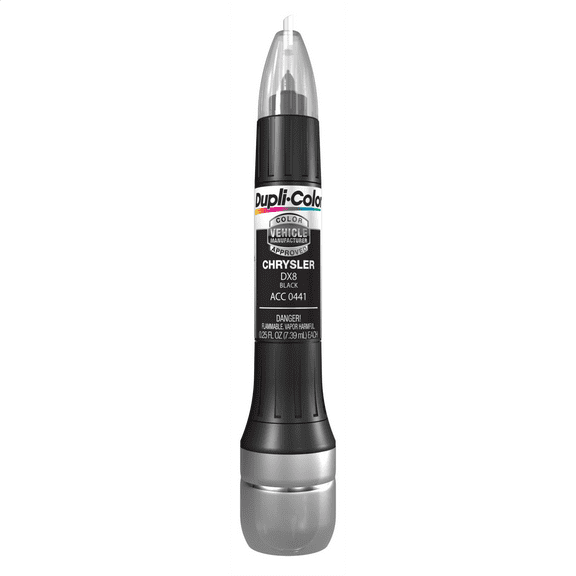 Krylon Acc0441 Black Automotive Touch Up Paint, 0.5 fl oz