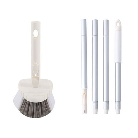 

Kohagoki Tub Tile Scrubber Brush with Long Handle Detachable Shower Cleaning Brush Bathroom Scrubber Stiff Bristle for Bathroom Kitchen Floor Wall Patio Baseboard Cleaning
