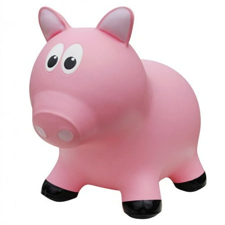 UPC 884839010214 product image for Farm Hoppers Inflatable Bouncing Pink Pig | upcitemdb.com