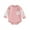 Pink, variant on Musuos Baby Girls Boys Autumn Loose Romper 3 6 12 18M Long Sleeve Crewneck Plaid Print Contrast Color Romper