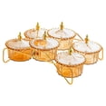 thumbnail image 1 of Bandeja para frutos secos con tapa, organizador decorativo, para productos secos Ámbar, 1 of 6