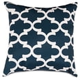 thumbnail image 1 of Navy Trellis Extra Large Pillow 24x24, 1 of 1