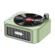 thumbnail image 1 of Altavoz portátil con sonido estéreo retro y reproductor de CD de audio premium para escuchar música Verde, 1 of 9