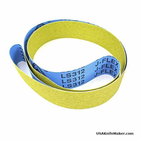 

Jflex 2 x72 80 grit AO belt - Klingspor 312 - YELLOW