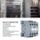 thumbnail image 3 of Contactor De CA 12A Contacto De aleación De Plata Interruptor De Contactor Eléctrico Normalmente Abierto Montaje En Riel De 35 Mm, 3 of 8