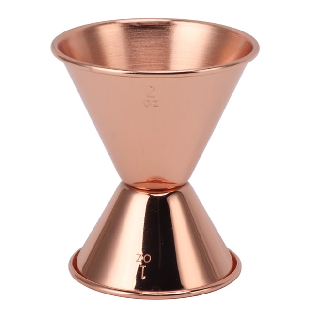 Jigger De Cóctel De Doble Cabezal, Taza Medidora De Acero Inoxidable 304, Herramienta De Barra De 1,8 Oz Para Camarero Familiar