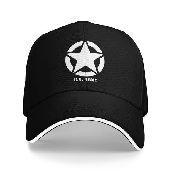 United States Army Logos Men Women Sandwich Cap Classic Baseball Capunisex Adjustable Casquette Dad Hat