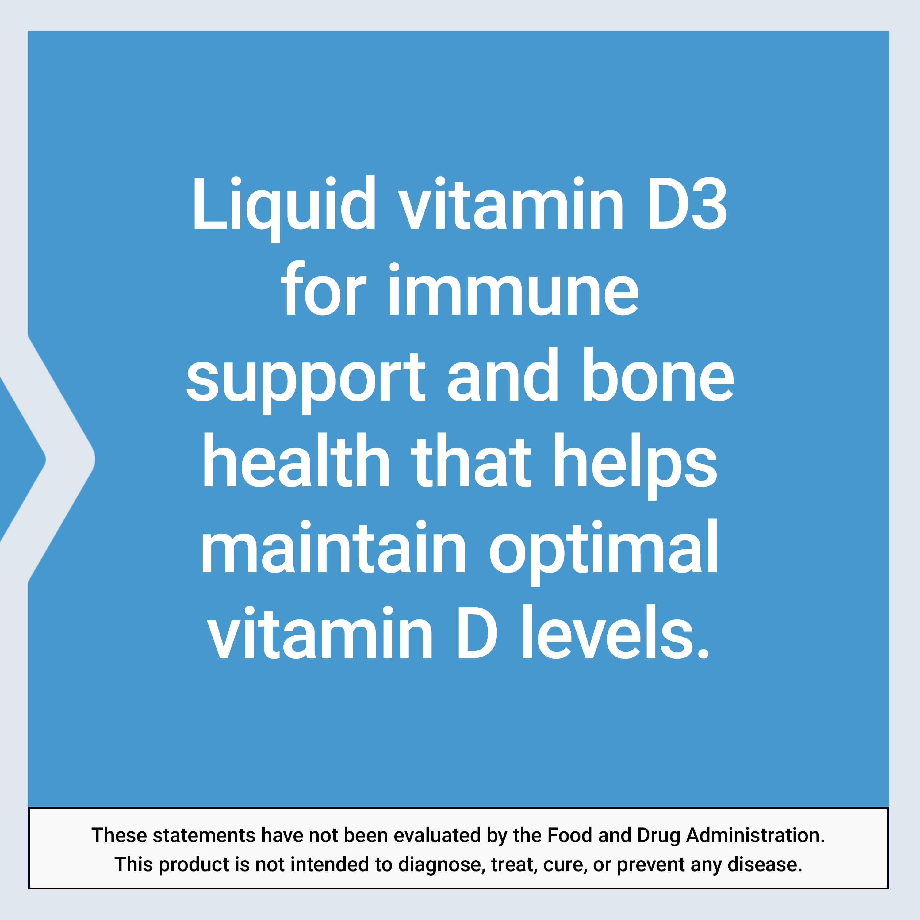 Life Extension Liquid Vitamin D3, 50 mcg(2000IU) - For Immune Support, Bone & Heart Health - Gluten-Free, Non-GMO - Net 1 fl. Oz. (29.57mL)