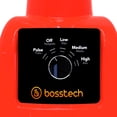 thumbnail image 4 of Licuadora 750W Bosstech Vidrio 2L Perilla 3Vel B3 Rojo, 4 of 5