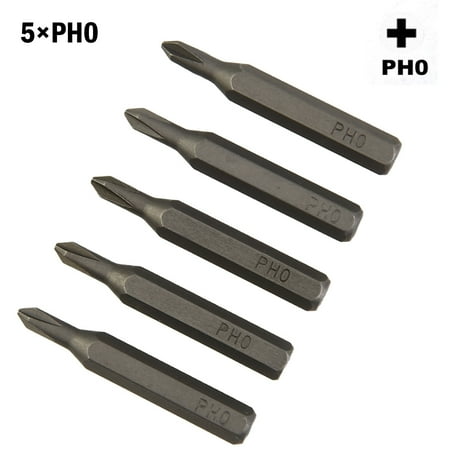 

Goodhd H4×28mm Cross Screwdriver Bits PH0000 PH000 PH00 PH0 PH1 PH2 4mm Hex Shank