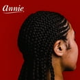 thumbnail image 3 of Annie Rubber Band Hair Ties, 300 Count 14mm Elastic Ponytail Holders, Black, 3 of 6