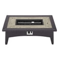 thumbnail image 4 of Modway Table Basse de Patio en Aluminium et Rotin avec Foyer, Couleur Espresso, 4 of 6