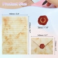 thumbnail image 2 of Stationery Paper and Envelopes Set, Writing Paper with Envelopes Sticker, Stationery Set for Invitation Vintage, 2 of 6