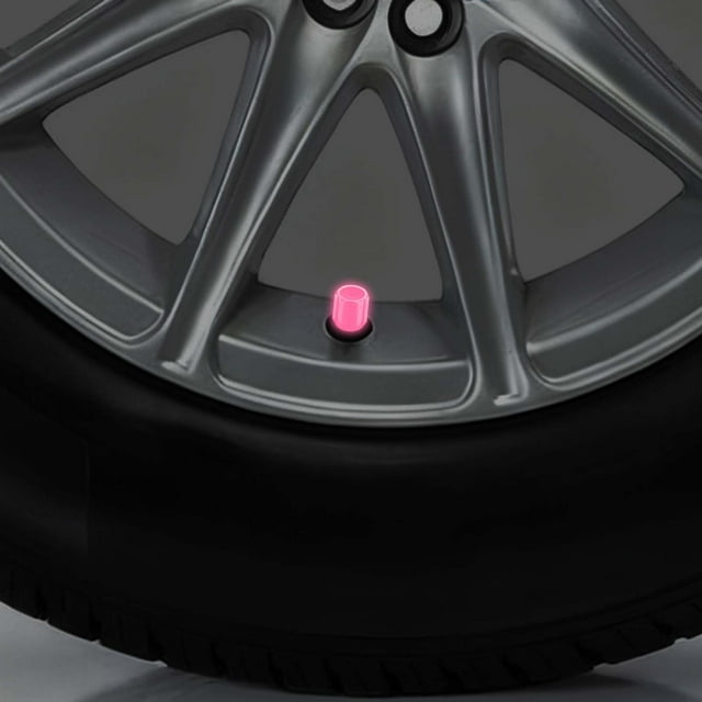 BotaniNest Glow In The Dark Tire Caps Universal Luminous Night Covers Durable Easy Install No Required For Vehicles And Bikes