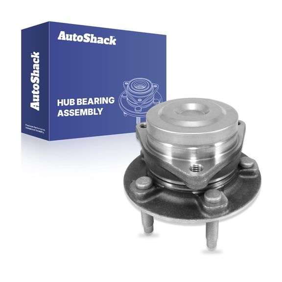 AutoShack Rear Wheel Hub Bearing Assembly - Driver or Passenger Side for Chevrolet & Buick, Malibu 2016-2020 LaCrosse 2017-2019 Envision 2018, FWD L4 1.5L 1.8L 2.0L 2.5L V6 3.6L - 5-Lug, With ABS