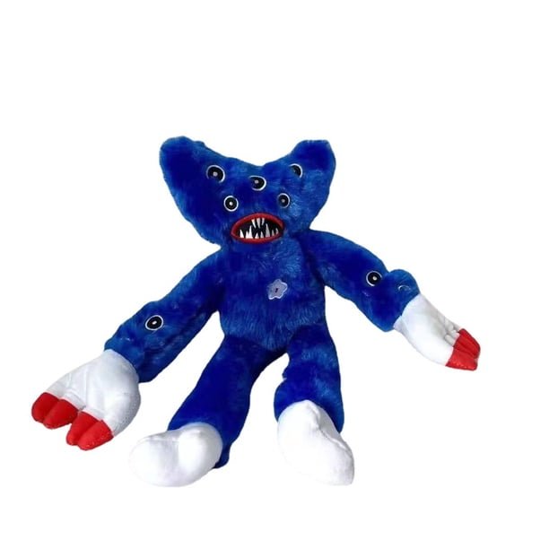 Negro/Azul Amapola Felpa Animal de Peluche Realista Salchicha Monstruo Juego de Terror Muñeca Amapola Juguete Regalos Abrazo Pollow Buddy para los fanáticos de los juegos Cumpleaños Gilrfriend (Azul) Rojo Verde