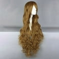 thumbnail image 3 of Unique Bargains Human Hair Wigs for Women Curly Wig with Wig Cap Blonde, 3 of 6