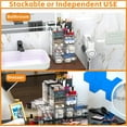 thumbnail image 3 of Organizador de maquillaje Cq acrílico transparente con 12 cajones, 3 of 8