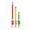 Green + Yellow + Red, variant on Magnetic Phillips Screwdriver Bits, S2 Alloy Steel Anti-Slip Hex Shank for Impact Drivers