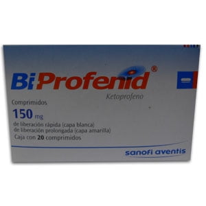 Bi Profenid 150 mg, 20 comprimidos de liberación prolongada