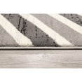 thumbnail image 2 of 2â€™ x 10â€™ Gray Distressed Chevron Runner Rug, 2 of 9