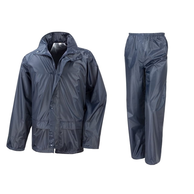 Result Ensemble Imperméable de Base pour Hommes (Pantalon et Veste)