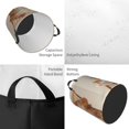 thumbnail image 2 of Balery Relaxing Cat With Tea Cesta de ropa redonda con asas, impermeable, independiente, para ropa, juguetes, dormitorio y familia-Medium, 2 of 6