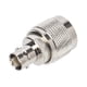 thumbnail image 2 of 3 Piezas Conector BNC Hembra Jack una UHF PL259 PL-259 Enchufe Macho Recto RF Coaxial Adaptador Convertidor, 2 of 5