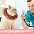 thumbnail image 5 of Minzimin Cat Cone Collars Soft,Cat  E Collars After  to Stop Licking,Waterproof Adjustable Elizabeth Neck Cones Cute Pet Donut Pillow for Cats Kitten Puppy Wound Healing After, 5 of 7