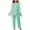 Mint Green, variant on Hoodie Suits for Ladies Fashion Women Pocket Round-Neck Casual Long Sleeve Sweatshirt+ Pant Set Gift for Women