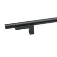 thumbnail image 4 of Alno A2803-35 Vita Bella 3-1/2" Center To Center Modern Smooth Bar Cabinet Handle - Black, 4 of 6