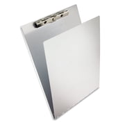 Saunders Aluminum Clipboard w/Writing Plate, 1/2" Clip Cap, 8 1/2 x 12 Sheets, Silver -SAU12017