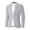 Gray men's casual blazer jacket a1, variant on sdhkgrrt Men's Collared Long Sleeve Button Down Blazer Summer Spring Casual Fashion Basic Work Office Jacket Suit Tops, Pink M