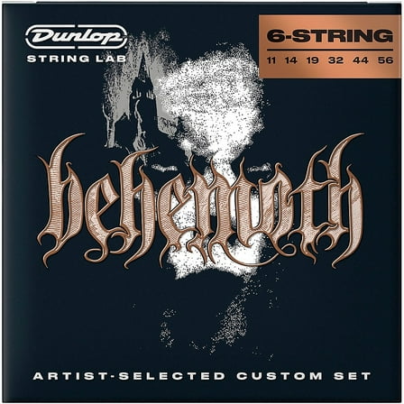 Dunlop Behemoth Artist-Selected Custom Nickel Electric Guitar Strings 11 - 56