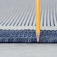 thumbnail image 2 of Tayse Eco Area Rug ECO1205 Transitional Navy Solid Simple 5' 3" x 7' 3" Rectangle, 2 of 2