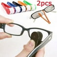 thumbnail image 5 of Usloyux Glasses Cleaner, Glasses Sunglasses Eyeglass Spectacles Cleaner Kit, Microfiber Cleaning Brush Wiper for Lens, Portable Mini Cleaner for Eyewear, Easy Use No Scratch, 2 Pack Random Color, 5 of 6